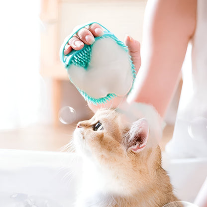 PawScrub™ – Silicone Bath Brush for Pets