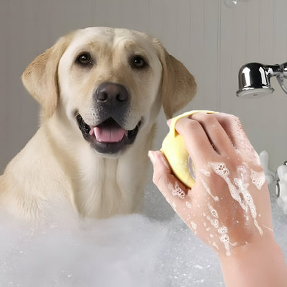 PawScrub™ – Silicone Bath Brush for Pets