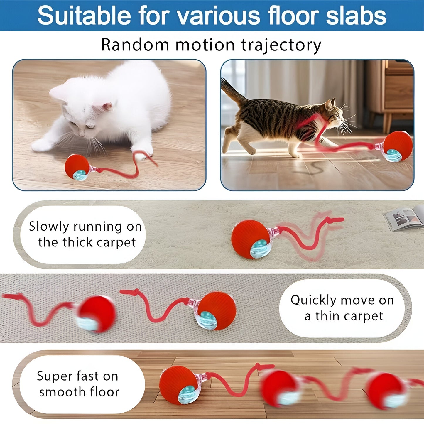 ChaseMate™ – Motion-Activated Cat Toy