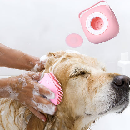 PawScrub™ – Silicone Bath Brush for Pets