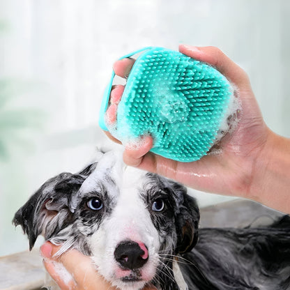 PawScrub™ – Silicone Bath Brush for Pets