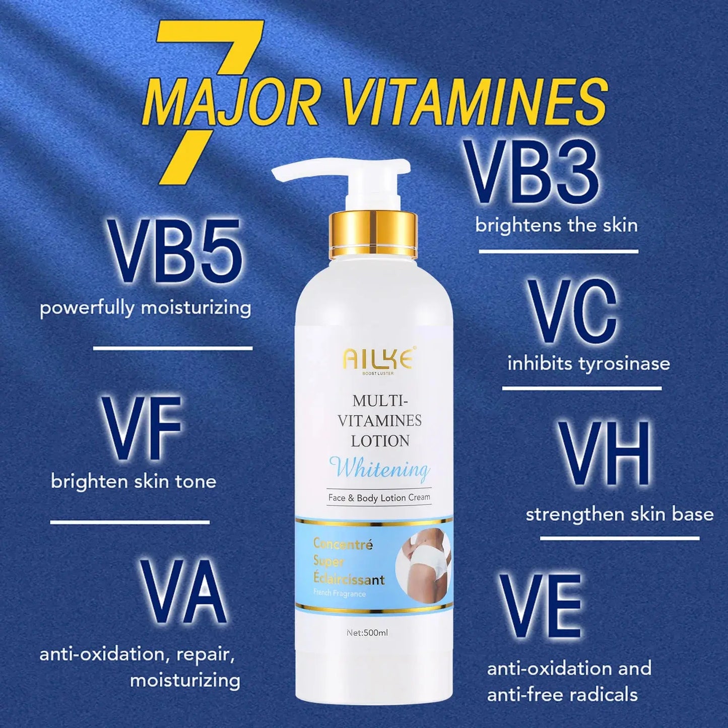 AILKE Multi-Vitamin Lotion Nydras