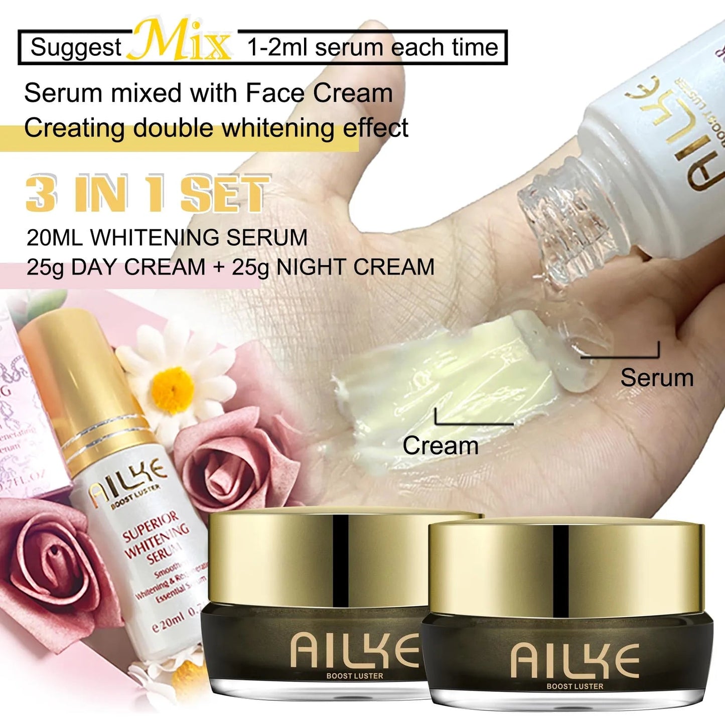 AILKE Face Cream Nydras